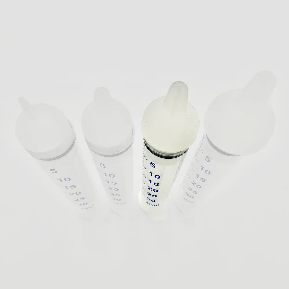 Medium Threaded Syringe Feeding Nipples, 20ml (2-Pack)