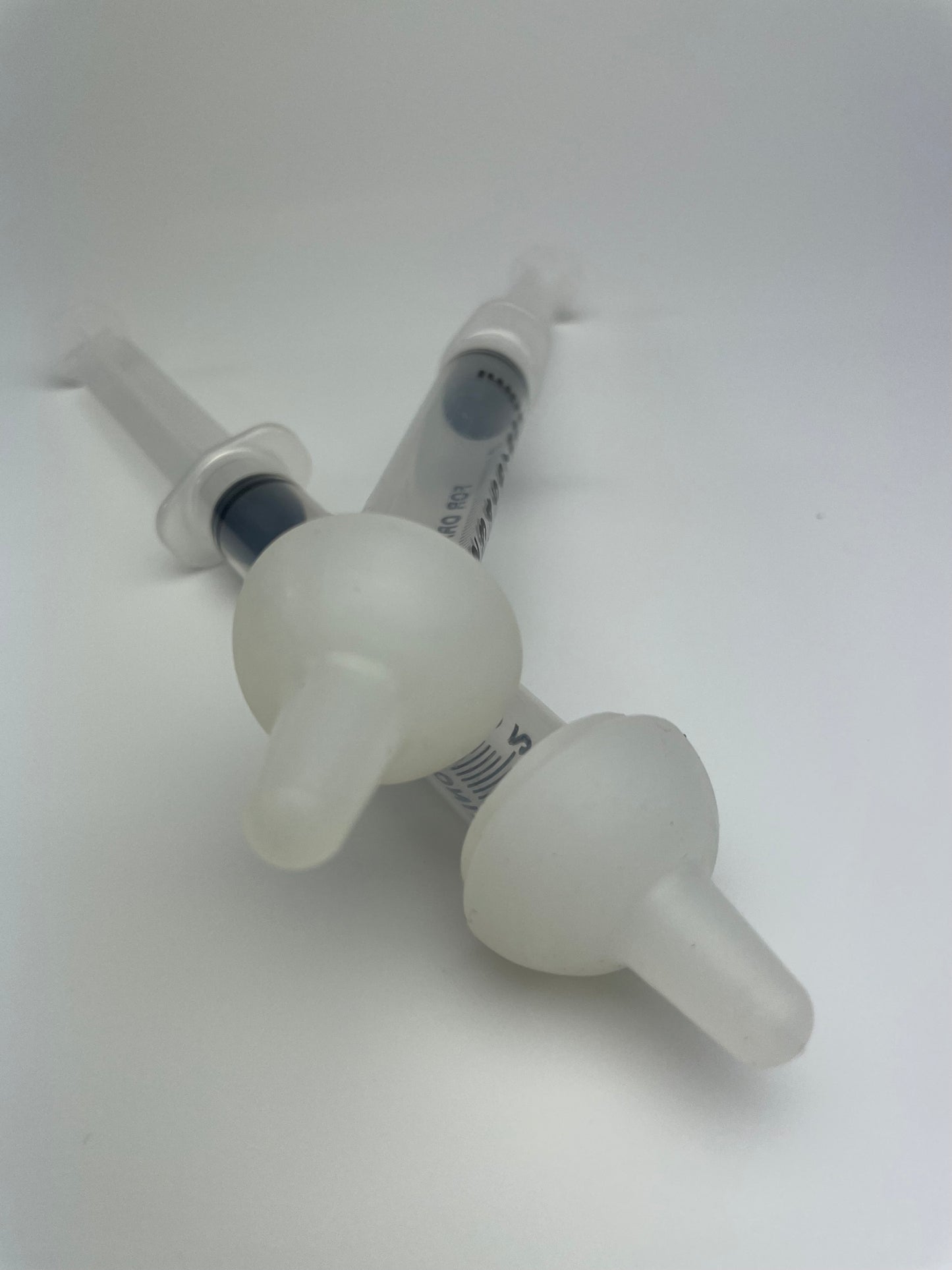 Large Threaded Syringe Nipple Feeders, 20ml (2-Pack)