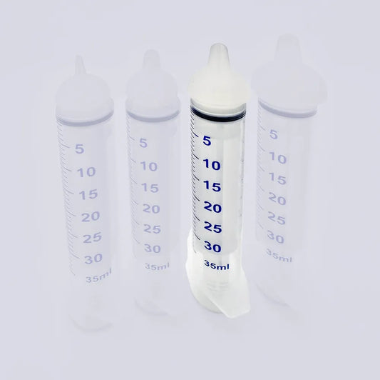 Puppywarmer Medium Threaded Syringe Feeding Nipples